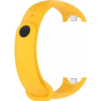 Příslušenství k chytrým hodinkám Silikonový Řemínek Xiaomi Smart Band 8 / 9 / 9 Nfc Barva: Žlutá