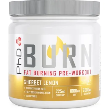 Anabolizér PhD Nutrition PhD Burn Pre-Workout 200g Příchuť: sour watermelon