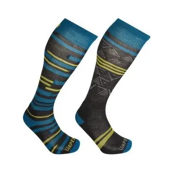 Pánské ponožky Lorpen T1 SKI MID Men 2PACK BLUE modrá 47-50 EU