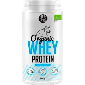 Protein Organic Whey Protein 500 g - Diet Food Příchuť: natural