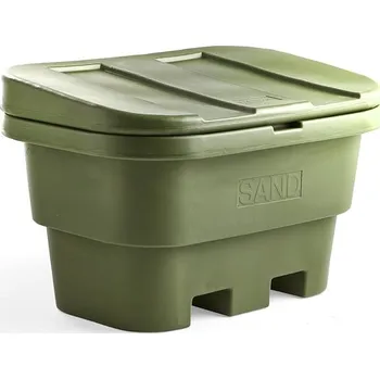 Popelnice Nádoba na zimní posyp, 500 l, zelená