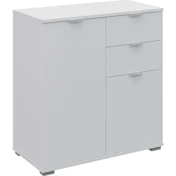 Komoda Komoda 2D2S nízká BORJA bílá