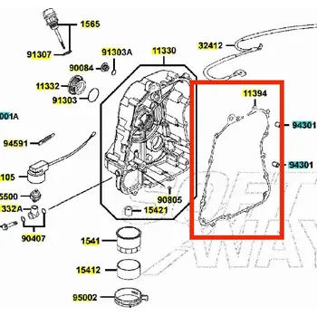 Kymco Těsnění krytu zapalování Xciting 500 MA3008