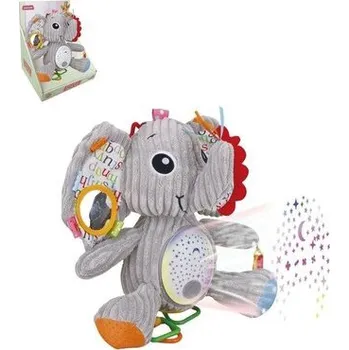 plyšák Przytulanka z projektorem Słonik