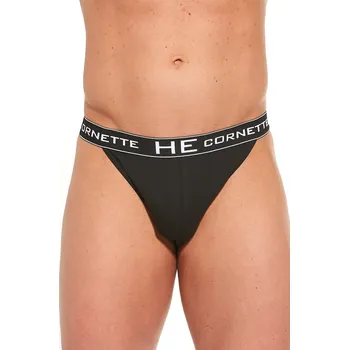 Pánské tanga Cornette Tanga High Emotion 501/02 kolor:czarny L