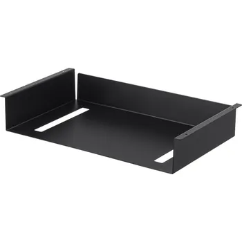 Drátěná police YAMAZAKI Polička pod stolovou desku Tower 5482, černá