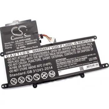 Baterie k notebooku VHBW Baterie pro HP Stream 11-R / Stream 11 Pro G2 / Stream 11 Pro G3, PO02XL, 4800 mAh