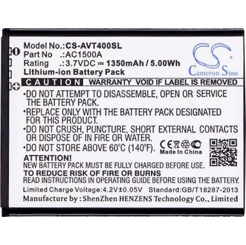 Baterie pro mobilní telefon VHBW Baterie pro Archos 40 Titanium, 1350 mAh