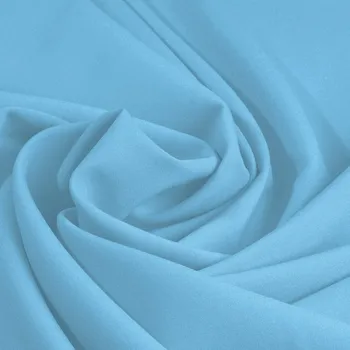 Dekorační jednobarevná látka Rongo RG-065 Světle modrá - šířka 150 cm