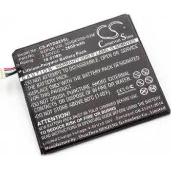 Baterie pro mobilní telefon VHBW Baterie pro HTC Desire 825, 2700 mAh