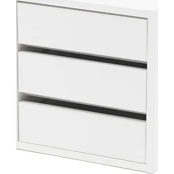 Zásuvkový kontejner Zásuvková vložka FLEXUS/NOMAD, 3 zásuvky, 375x360x410 mm, bílá