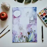 Be Nice EKO Školní sešit 423/A4 linkovaný 2/3 stránky - Vesmír