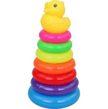 Hračka pro nejmenší Pyramida kačenka, 23 cm