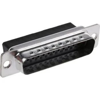 Redukce Krimpovací konektor D-Sub, počet kontaktů: 25, orientace těla: Rovný, Samec Harting