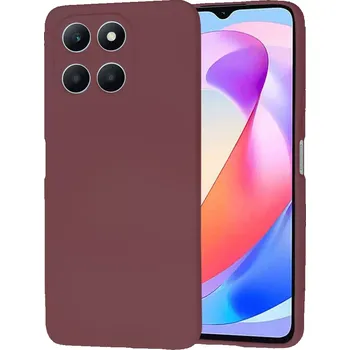 Pouzdro na mobilní telefon Kryt Honor X6a Techsuit SoftFlex - plum red