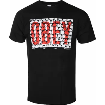 Tričko metal pánské Bring Me The Horizon - OBEY - PLASTIC HEAD - PHDBMTHTSBOBE BMTHTS132MB