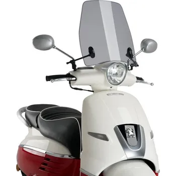 Motodíl Puig Plexi Urban Django - světle kouřové 140.9217H