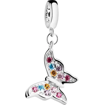 Přívěsek Stříbrný přívěsek Beads se smaltem - hvězdice - AP535-4137