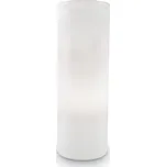 Ideal Lux EDO TL1 BIG stolní lampa 1x E27 60W bez zdroje 35cm IP20, bílá