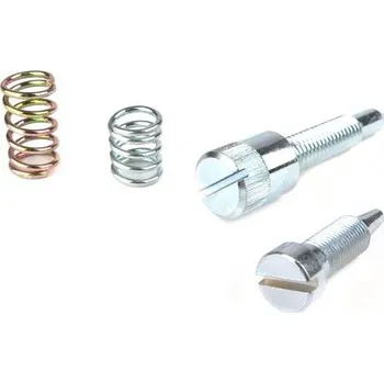 Palivový systém pro motocykl BGM Sada šroubů palivové směsi a škrticí klapky -DellOrto PHVA Vergaser- Piaggio 50cc 2-stroke 51497