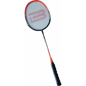 Raketový sport Badmintonová pálka s ocelovým rámem oranžová G315