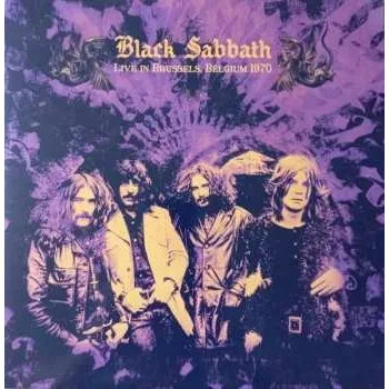 Zahraniční hudba LP Black Sabbath: Live In Brussels, Belgium 1970 CLR | LTD | NUM 2024 180g Numbered Coloured Marbled Marble Purple Vinyl Limited Handnumbered Edition