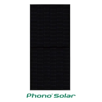 solární panel FVE Fotovoltaický solární panel PhonoSolar PS405M4-22/WH(30mm)BB 1000V, 405W, Mono, full black