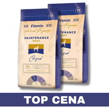 Krmivo pro psa Fitmin dog maxi maintenance - 2x 12 kg + Dárek k objednávce Varianta granulí: 2x 12kg + Dáreček k objednávce