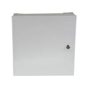 Rozvaděč Kovový rozvaděč montážní skříň 300*300*100mm TPR-3, lesklá bílá