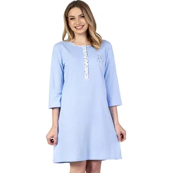Dámské noční prádlo Dámská noční košile 139/43 Regina Barva/Velikost: modrá / XXL