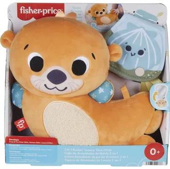 Hračka pro nejmenší Mattel Fisher-Price PLYŠOVÁ VYDRA S KNÍŽKOU