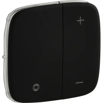 vypínač Valena ALLURE krytka tlačítka stmívače barva černá *752088 Legrand