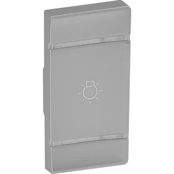 Elektroinstalační materiál Valena LIFE kryt pro MYHONE 1modul. symbol světlo pravá barva hliník *755267 Legrand