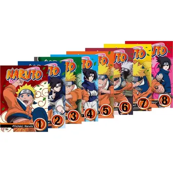 DVD film Naruto - kolekce 1.-8. díl - 7DVD