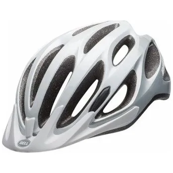 Cyklistická přilba Mtb přilba BELL Traverse lesk bílá stříbrná vel Univerzální (54-61 cm) - BEL-7078379