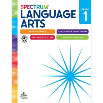 Umění Spectrum Language Arts Workbook, Grade 1 – Carson Dellosa Education (EN)