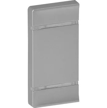 Elektroinstalační materiál Valena LIFE kryt pro MYHONE 1modul.bez symb. barva hliník *755332 Legrand