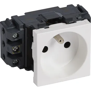 Elektroinstalační materiál MOSN ZÁS. 2P+T DLP 2M BÍLÁ *077331 Legrand