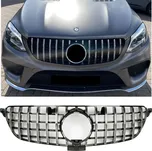 Maska Mercedes Benz GLE W166 (2015-2019) GT vzhled – černá s chromem