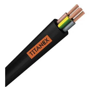 elektrický kabel Kabel H07RN-F TITANEX 5G10 pryžový, gumový pro střední namáhání harmonizovaný CGTG 5x10