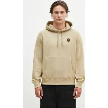 Pánská mikina Bavlněná mikina A Bathing Ape One Point Pullover, L, béžová, 80X