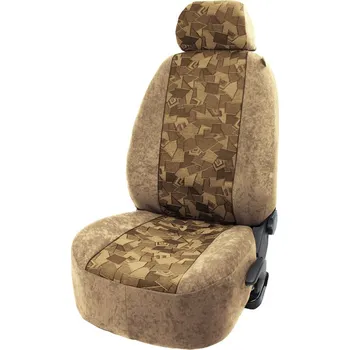 Potah sedadla Autopotahy SOUND béžová, Škoda Fabia I dělená