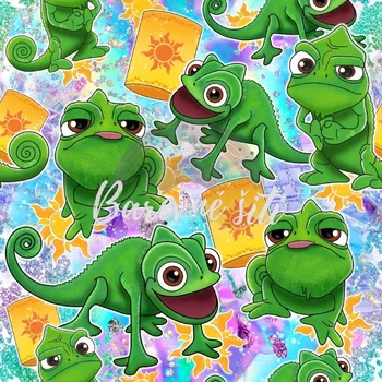 Zimní softshell Zelení chamíci (E) (Zimní softshell potištěný)