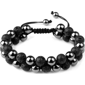 Náramek B-TOP Vícevrstvý náramek z kamenných korálků DOUBLE Typ: Typ 1