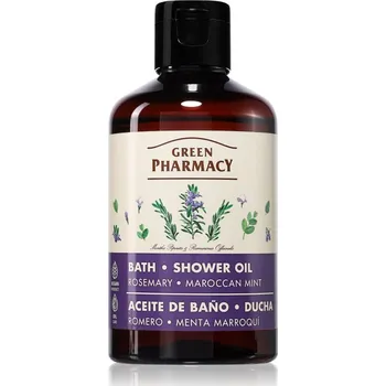 Kosmetika Green Pharmacy Rosemary & Moroccan Mint Bath Oil pečující sprchový olej 250 ml