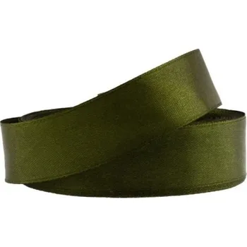 Stuha Stuha saténová 25mm/32m - olivová - 601266