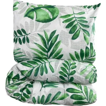 přikrývka SET Přikrývka a polštář Zelené traviny