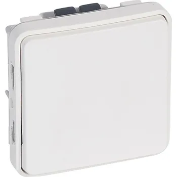 Elektroinstalační materiál PLX55 TLAČ NO PODSV. ANTIM *070730 Legrand