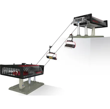 Cyklistické kalhoty Jägerndorfer D-Line Profiset Ischgl Velileck – model lanové dráhy