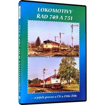 Historie železnic: LOKOMOTIVY ŘAD 749 A 751 - DVD